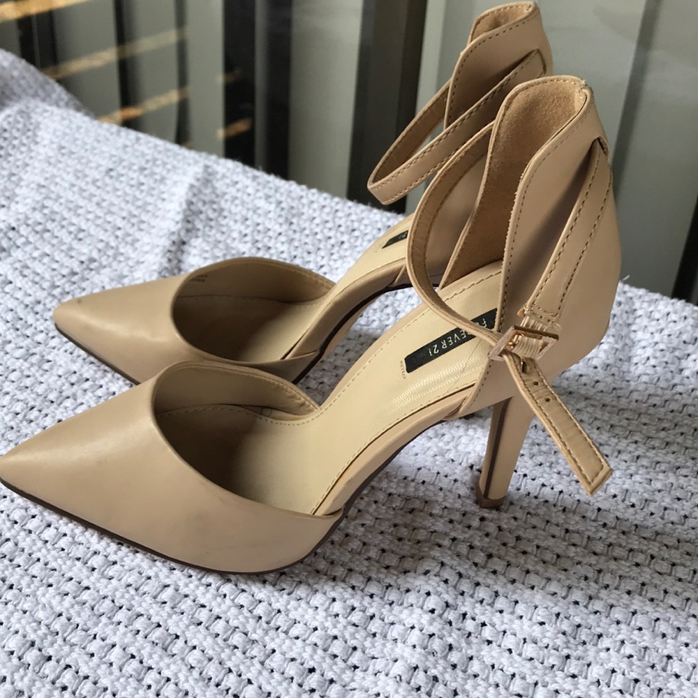 Forever 21 nude heels